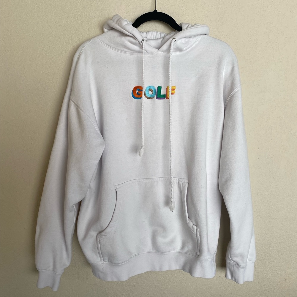 Golf Wang White Brand Hoodie